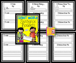 4th and 5th grade fluency sentences 6 unjumble. Teaching With Love And Laughter Sight Word Cvc Word Sentence Booklets