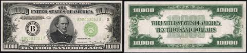 The united states $500 bills were last printed amid the 1940s. Series 1934 500 1000 5000 And 10000 Dollar Bill Information And Worth