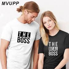 Maybe you would like to learn more about one of these? 4pcs Couples T Shirts Matching Clothes For Men Women Wife Husband Boss King Queen Harajuku 2019 Tee Shirt Femme Streetwear Tops T Shirts Aliexpress