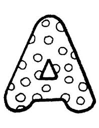 Customize your alphabet coloring pages by changing the font and text. Autonomia Letter A Coloring Pages Alphabet Coloring Pages Preschool