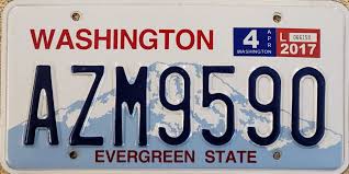 Easily print a custom license plate with your child's name on it. Vehicle Registration Plates Of Washington State Wikipedia