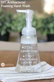 This tutorial for how to make thieves foaming hand soap is one of the easiest. How To Make Foaming Hand Soap One Good Thing By Jillee Foaming Hand Wash Diy Essential Oils Living Essentials Oils