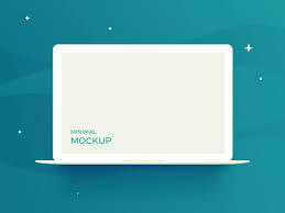 Free aluminum pouch package mockup 2. Minimal Macbook Mockup Free Psd Template Psd Repo