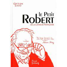 Dictionnaire d'apprentissage de la langue francaise (robert micro poche) (french edition) Le Petit Robert De La Langue Francaise Edition 2020 Cdiscount Librairie