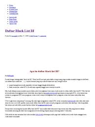 Velosos furiosos 8 baixar : Daftar Black List Bi Apakah Anda Termasuk Didalamnya Kartu Kredit