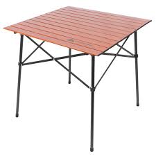 Bedroom when it comes to bedroom furniture shopping, it's easy to focus on getting the right bed, but don't forget about your dresser. Ozark Trail Hazel Creek Square Folding Aluminum Roll Top Camp Table 31l X 31w X 27h Woodgrain Finish Walmart Com Walmart Com