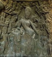 Ardhanarishvara, Elephanta Cave 1 - MAP ...