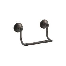 Nice wide over the door hook with rounded edges so it will not scratch your door. Kohler 11416 2bz 7 1 8 Inches Length Bancroft Traditional Hand Towel Holder Oil Rubbed Bronze