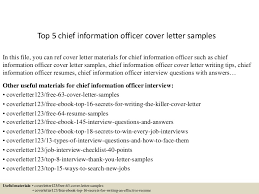 Top 5 Chief Information Officer Cover Letter Samples