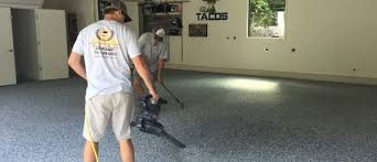 This floor has a titanium base with moss green highlights.leggari floor kits were designed to transform your floors into something new and unique by coating. Garage Floor Coatings Hire A Professional Or Do It Yourself