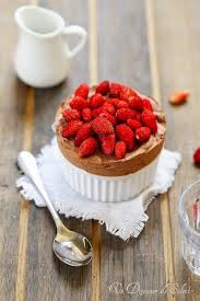 Souffle Glace Au Chocolat Et Fraises Des Bois Souffle Glace Glace Au Chocolat Fraises Des Bois