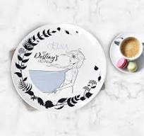 Service De Table Pour Enfants En Fibres De Bambou Avec Un Motif Tigre