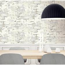 Papier Peint Vieux Mur Blanc Structure De Lutece Ref Ltc Ir51905 Mur Blanc Briquette De Parement Papier Peint