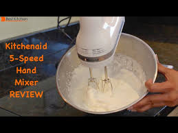 Particularly suited to busy cooks. Kitchenaid 5 Speed Ultra Power Hand Mixer Review Youtube