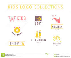 Kids Fashion Label Design Stock Vector Illustration Of Love 65238960