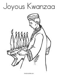 Joyous Kwanzaa Coloring Page Kwanzaa Preschool Kwanzaa Coloring Pages