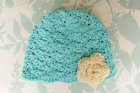 Free Crochet Pattern 6 Month Lacy Shells Hat Crochet Baby Hat Patterns Crochet Baby Hats Crochet Hats