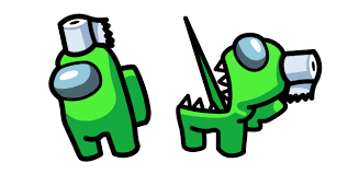 Among Us Lime Impostor In Toilet Paper Hat Cursor Custom Cursor Unofficial subreddit for the game among us by innersloth. among us lime impostor in toilet paper