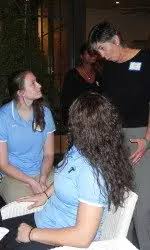 Women's Basketball Opens Mentoring Program With Welcome Mixer