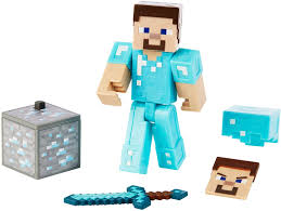 If you get mending enchanted books, that the armor, while tougher to get, lasts much longer, and a lot tougher. Enchanted Minecraft Steve Diamond Armor