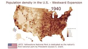 U S Population Density 1790 2010 Westward Expansion Youtube Twitter follow us on facebook youtube flickr | share: