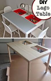 Diy Lego Table Lego Table Diy Lego Bedroom Lego Room