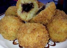 Berikut gambar pisang lumer yang kami jual : Resep Bola Bola Pisang Lumer Coklat Yang Sempurna Resep Kue Com