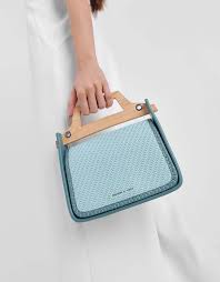 Charles & keith is our favourite place to buy affordable accessories. Clay Woven Wood Effect Top Handle Bag Charles Keith Sg Bags Top Handle Bag Woven Wood