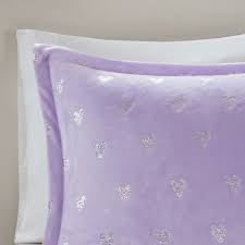 Find detailed product information for bedding set. Home Essence Teen Audrey Metallic Printed Plush Comforter Set Walmart Com Walmart Com