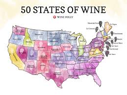 Attend this class to learn which varieties do well in utah and where you can find good vine sources. 50 States Of Wine Map Wine Folly
