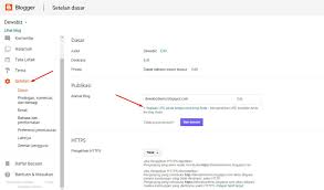 Memasukkan kembali subdomain/ url pihak ketiga. Post Custom Domain Blogspot Dewabiz Dari Member Area