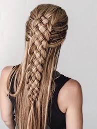 Lovely braided hair style with side swept bangs. 50 Gorgeous Braids Hairstyles For Long Hair