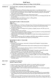 They reflect your ability to interact positively with patients. Registered Nurse Nurse Manager Resume Samples Velvet Jobs
