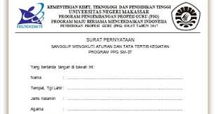 Contoh surat resmi dan niaga. Contoh Surat Pernyataan Sanggup Mengikuti Aturan Dan Tata Tertib Kegiatan Ppg Sm 3t Blog Pak Pandani