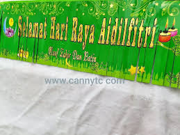 Marking the end of the islamic holy month of ramadan is the festival of eid, known in singapore as hari raya download decorative mawlid banners for free. Best Selamat Hari Raya Aidilfitri 2 Meter Banner Price Reviews In Malaysia 2021
