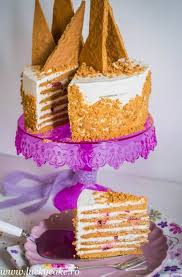 Tort Medovik Lucky Cake Recipe Cake Medovik Desserts