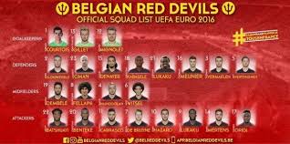 Neem naar de volgende wedstrijd de rode duivels sjaal 2020 rood zwart mee. Officiele Selectie En Rugnummers Rode Duivels Voor Ek Bekendgemaakt Romelu Lukaku Engel Voetbal