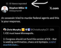 The Trump administration says the protestor killed in Minneapolis was “an  assassin who tried to murder federal agents.”