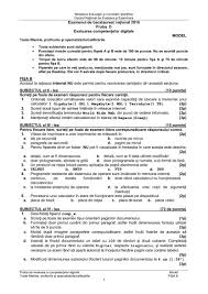 Este folosita cu succes in psihoterapie. Competente Digitale Bac 2019 Jitaruionelblog Pregatire Bac Si Evaluarea Nationala 2021 La Matematica Si Alte Materii Materiale Lectii Formule Exercitii Rezolvate Matematica Gimnaziu Si Liceu Teste De Antrenament Edu Ro Modele