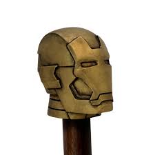 The original stick chair is made of cast iron and aluminum. Marvel Stix Iron Man Walking Stick Cane Topper