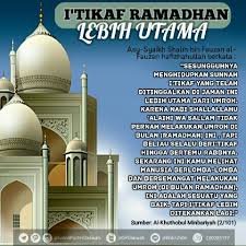 Sebelumnya perlu anda kaji seputar definisi i'tikaf, agar pemahaman anda dan hukum seputar i'tikaf banyak dijelaskan dalam kitab fikih. Pembahasan Ringkas I Tikaf Ramadhan