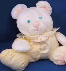 Searching Fisher Price Puffalump Yellow Striped Baby Bear Baby Bear Yellow Stripes Bear