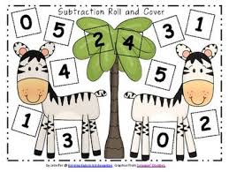 Zoo Or Jungle Animal Roll Cover Addition Subtraction Games Subtraction Subtraction Games Addition And Subtraction