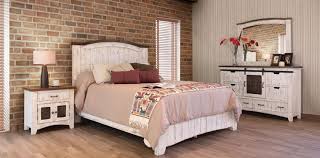 Puebla Rustic White Wash Bedroom Set Rustic Bedroom Furniture White Bedroom Set White Rustic Bedroom