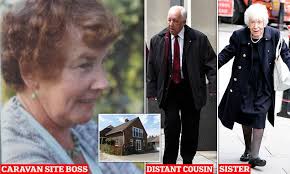 Five cousins cut out of £800k fortune by caravan site boss, 92, who ripped  up will