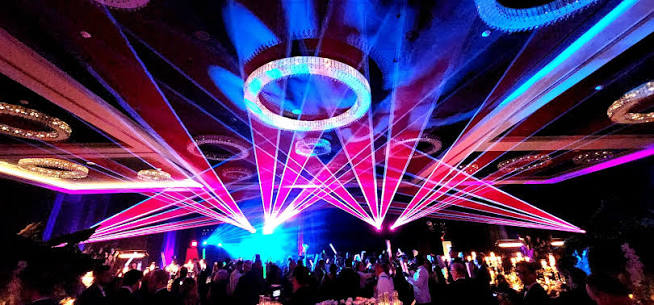 Liquid Sky Laser Show