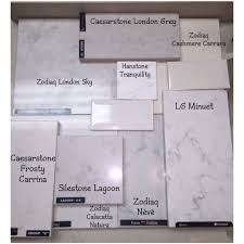 Awesome Hanstone Tranquility For Your Countertop Design Ideas Various Quartz Countertop Samples Z Kitchen Countertop Materials Kitchen Countertops Countertops