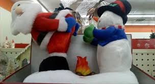 Things Santa Does With His Spare Time Funny Christmas Decorations Christmas Humor Blow Up Christmas Decorations