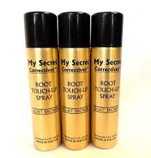 My Secret Correctives Root Touch Up Spray Light Brown 3 Cans Want Additional Info Click On The Image This Root Touch Up Spray Root Touch Up Touch Up
