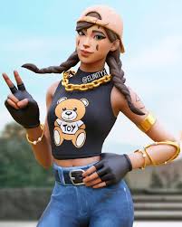 She has a male counterpart: Aura Fortnite Thumbnail Faze Novocom Top